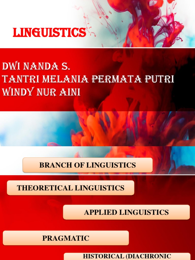 Overview of Linguistics Branches | PDF | Linguistics | Semantics