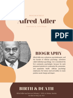 Alfred Adler: Phychiatrist