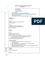 Proposed Plan of Activities For Innocence Project MIDYEAR 2019