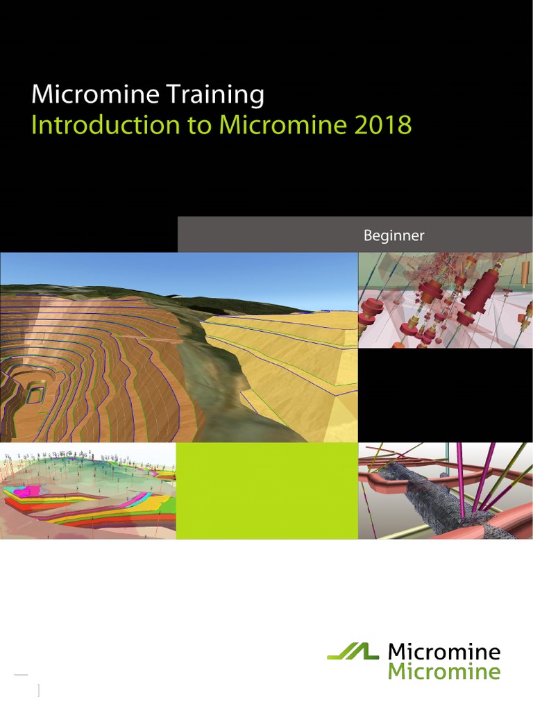 Tutorial Micromine 2018 Pdf Significant Figures Computer File