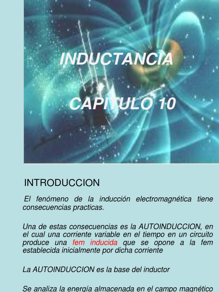 Autoinduccion | PDF | Inductor | Inductancia