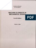 Solution Manual Machine Elements in Mechanical Design 4th Edition - Robert Mott PDF
