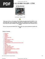 A Practical Guide To GPS - UTM