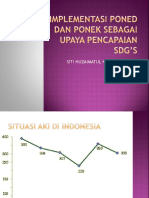 Implementasi Poned Dan Ponek Sebagai Upaya Pencapaian SDG'S