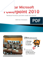 Pintar Microsoft Powerpoint 2010