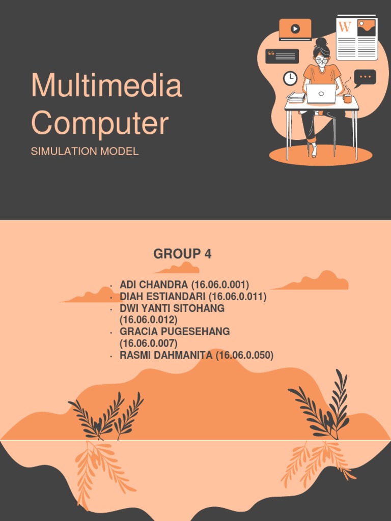 Multimedia Computer: Simulation Model | PDF | Simulation | Adobe Flash