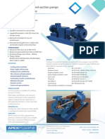 Apex Isfl: Horizontal End-Suction Pumps To ISO 2858 Dimensions