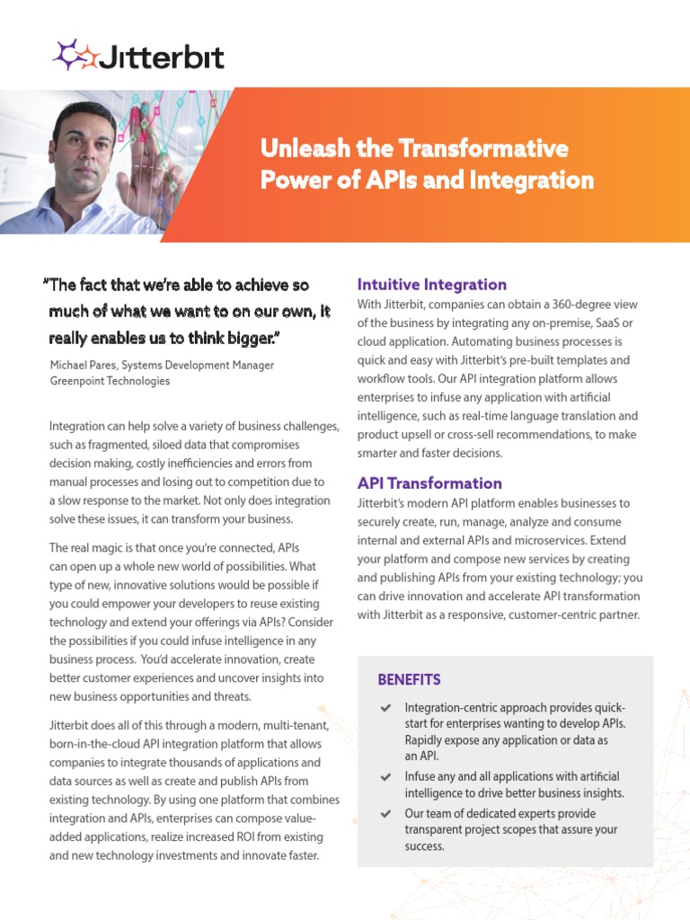 Jitterbit Overview Solution Sheet | PDF | Oracle Corporation ...