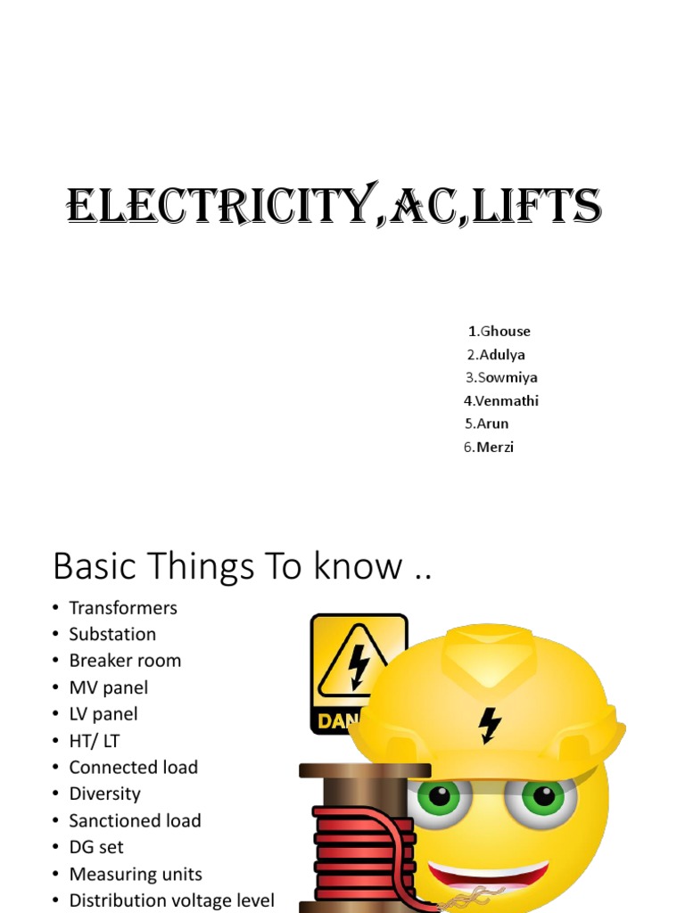 Electrical Systems for Engineers | PDF | Escalator | Elevator
