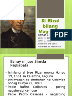 Si Rizal Bilang Mag-Aaral