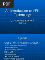 An Introduction To VPN Technology