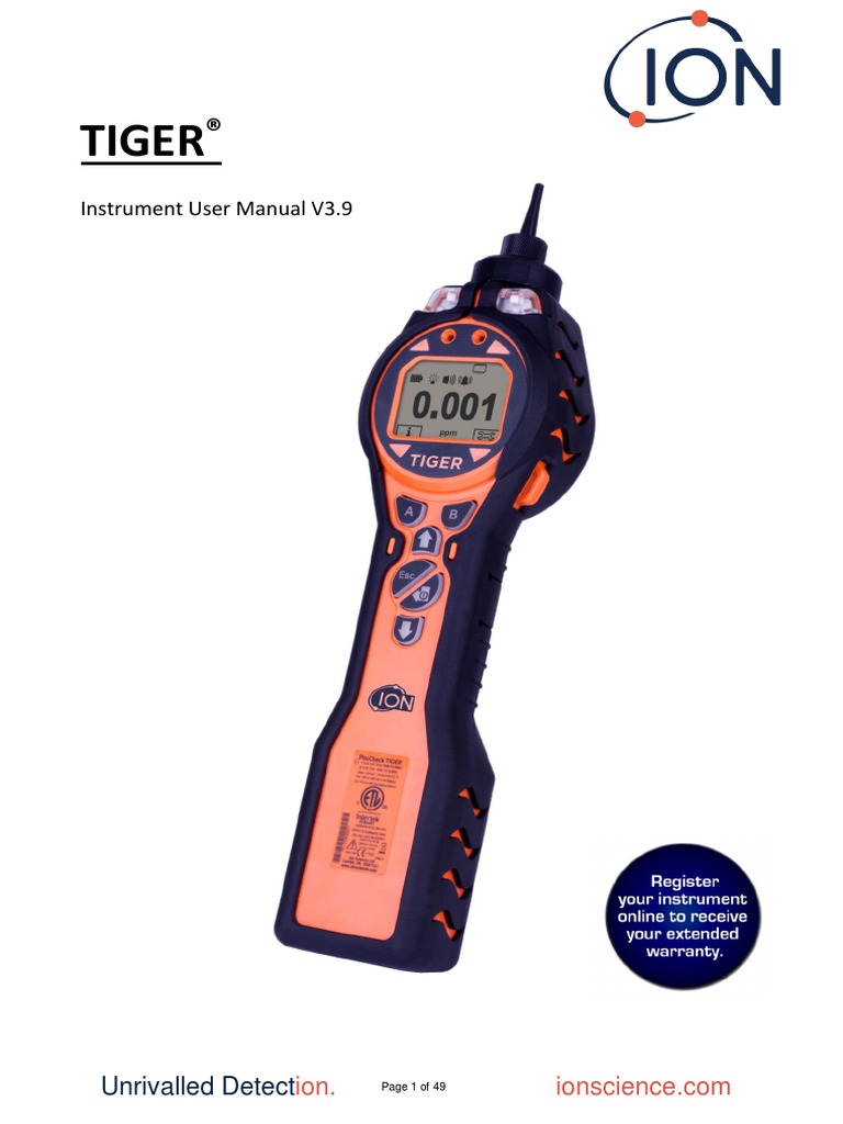 Tiger VOC Detector V3.9 UK Web | PDF | Microsoft Windows ...