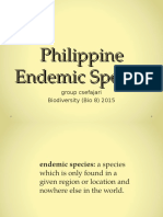 Philippine Endemic Species PDF