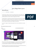 Los 6 Mejores Plugins Mega Menú para WordPress