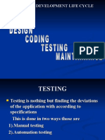 Software Development Life Cycle