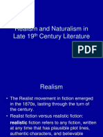 Late 19th Century Literary Movements: Realism, Naturalism & Regionalism