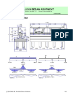 Analisis Beban Abutment