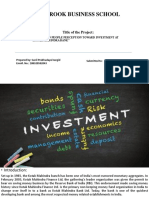 Kotak Mahindra Bank Investment Study