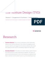TVD Research, Ideation, Prototyping and Testing