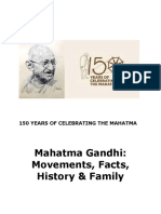 150 YEARS OF CELEBRATING THE MAHATMA GANDHI
