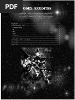 Codex Exodites: Army List Guide | PDF