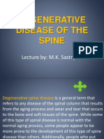 DEGENERATIVE DISEASE OF THE SPINE.pptx