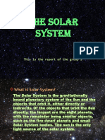 The Solar System: This Is The Report of The Group 2