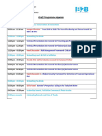 Draft Agenda - 10th MiNE INDIA, 13th Dec 2019, Bangalore