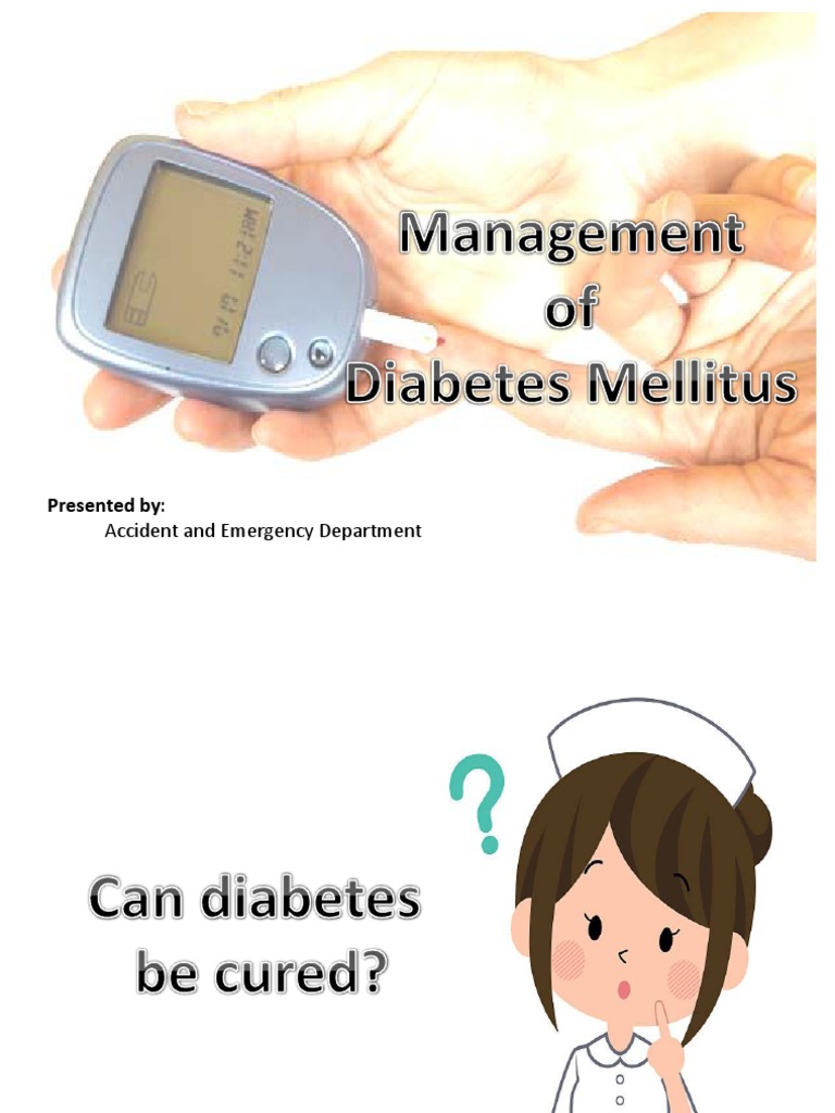 Management of Diabetes Mellitus PDF Diabetes Mellitus Food Energy