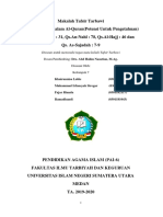 Kelompok 7 - Potensi Belajar (Untuk Pengetahuan) Qs - Al Baqarah 31 - Qs - An-Nahl 78 - Qs - Al-Hajj 46 Dan Qs. As-Sajadah 7-9