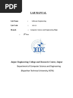 Lab Manual: Jaipur Engineering College and Research Center, Jaipur