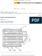 Bench Test Specifications: Essai Et Réglage