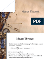Materi 4a Master Theorem