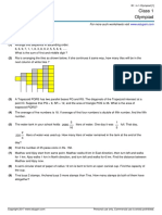 Grade 1 Olympiad in PDF