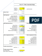 Truss 6 V - Plate Connection Design