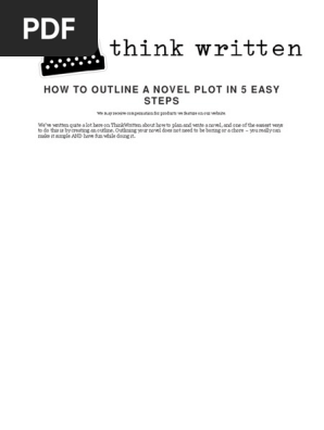How to Outline a Novel Plot in 5 Easy Steps