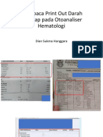 Membaca Darah Lengkap Pada Otoanaliser Hematologi