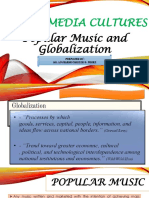 Global Music Cultures: Popular Music and Globalization