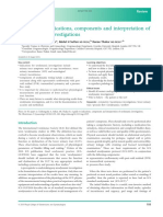 A Guide To Indications, Components and Interpretation of Urodynamic Investigations