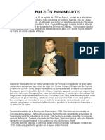 Napoleón Bonaparte, militar y emperador francés