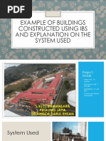 Example of Buildings Constructed Using Ibs and Explanation