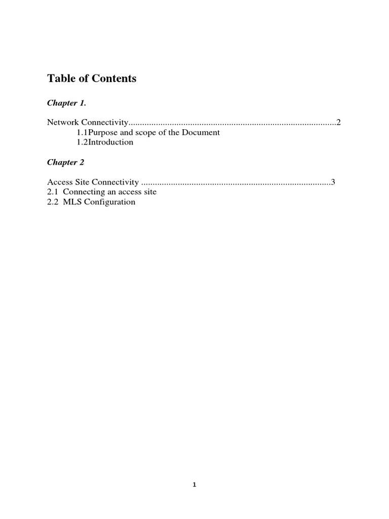MLS Configuration Manual | PDF | Router (Computing) | Ip Address