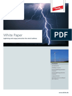Lightning and Surge Protection For Wind Turbines
