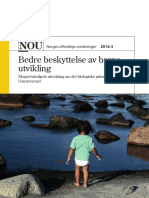 Utredning Om Det Biologiske Prinsipp I Barnevernet (18. Feb. 2012)