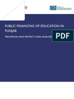 Public Financing in Punbjab