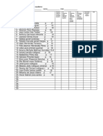 Evaluacion de Cuadernno Segundo Sec.