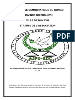 AJPD RDC Statuts