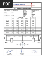 Wall Thickness Measurement Report: Remarks