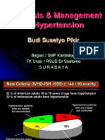 Diagnosis & Management of Hypertension: Budi Susetyo Pikir