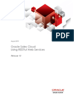 Oracle Sales Cloud Using RESTful Web Services